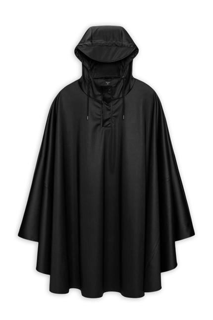 Rains Cape W3 - Black Grain