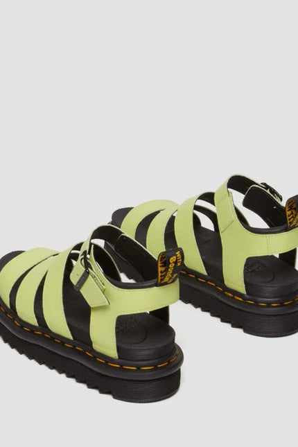 Dr. Martens Blaire 3 Strap Sandal - Athena - Lime Green