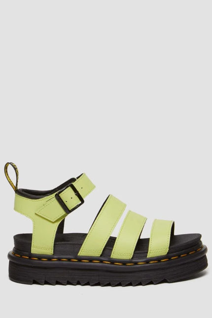 Dr. Martens Blaire 3 Strap Sandal - Athena - Lime Green