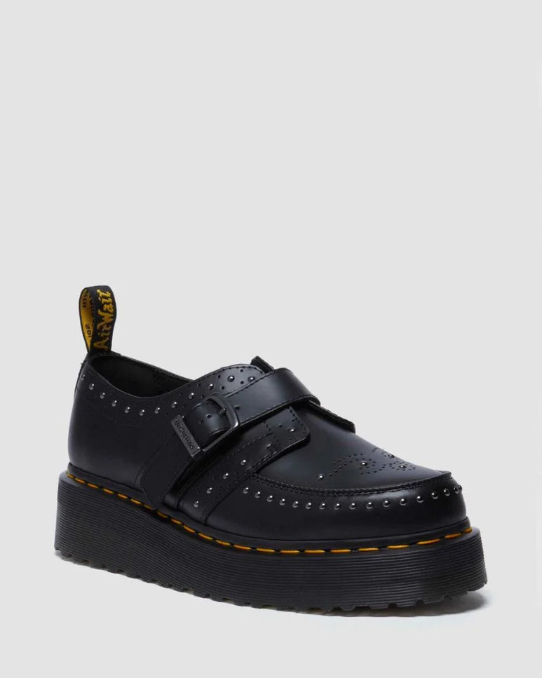 Dr Martens Ramsay Quad Monk - Smooth - Black