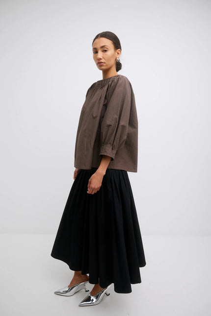 Gregory Pedro Top - Japanese Cotton - Chocolate