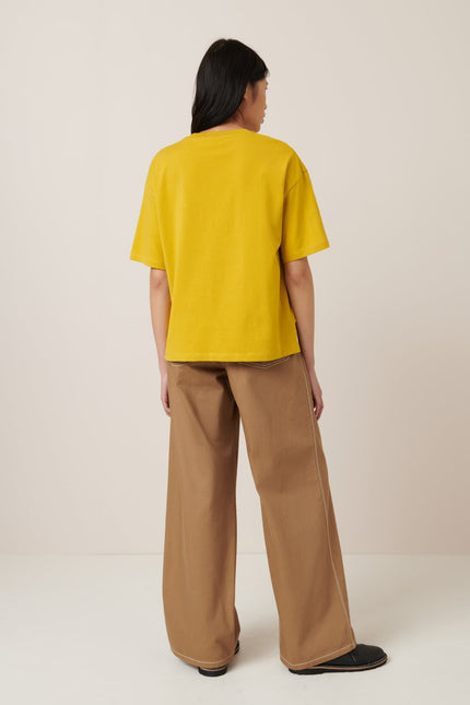 Kowtow Everyday Tee - Mineral Yellow