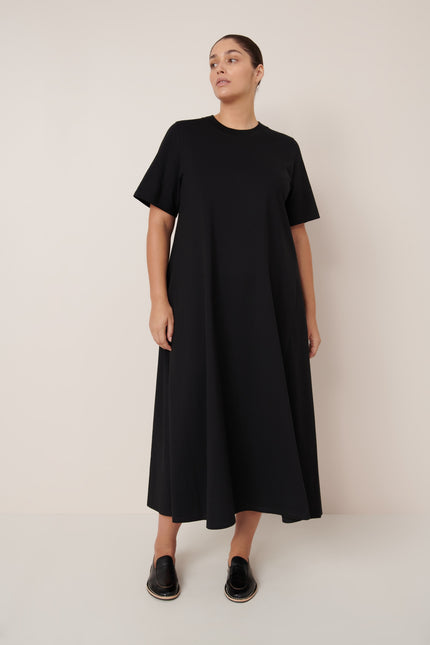 Kowtow T-Shirt Swing Dress - Black