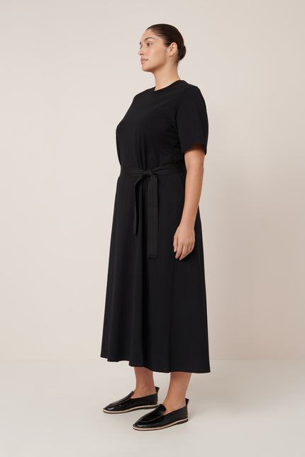 Kowtow T-Shirt Swing Dress - Black