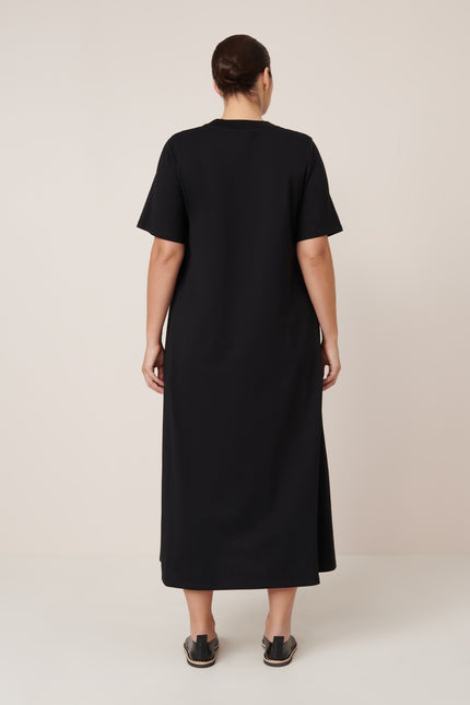 Kowtow T-Shirt Swing Dress - Black