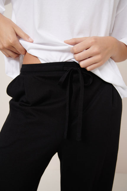 Kowtow Wide Leg Pant - Black