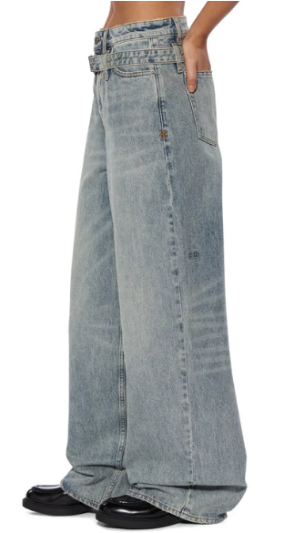 Ksubi Baggy Jean Echoes - Denim