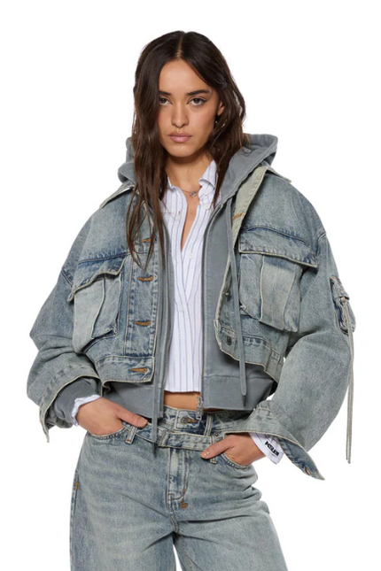 Ksubi Campbell Jacket Echoes - Denim