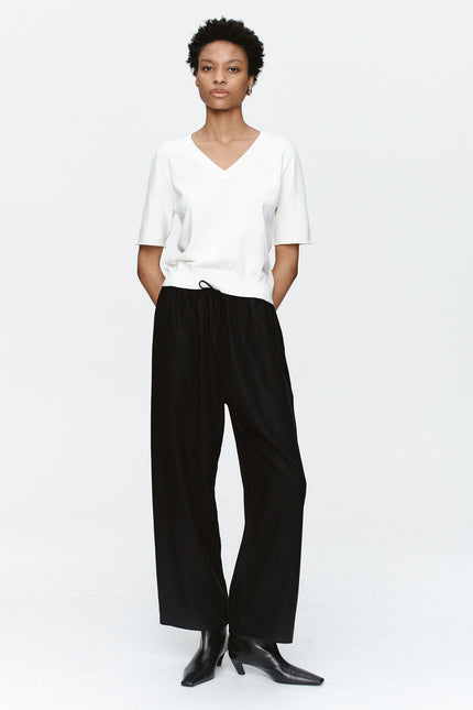 Marle Renee Pant - Tencel/Linen - Black