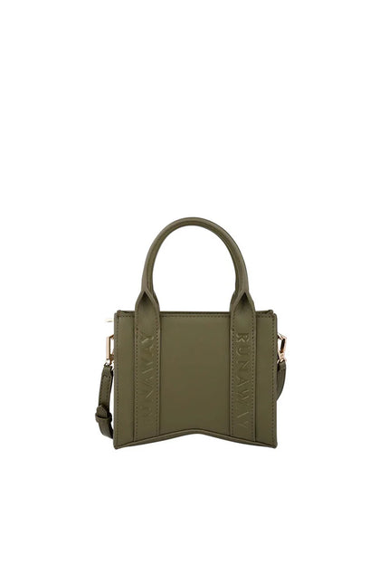 Karen Walker Runaway Walker Mini Tote - Nappa Leather -  Olive