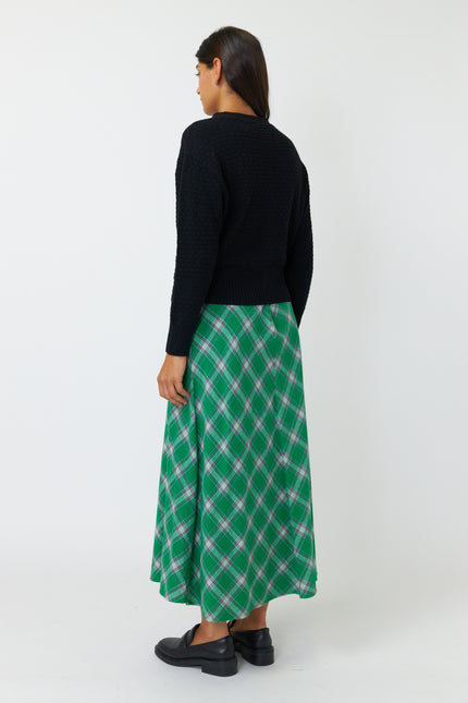 Sylvester Plaid Skirt - Green