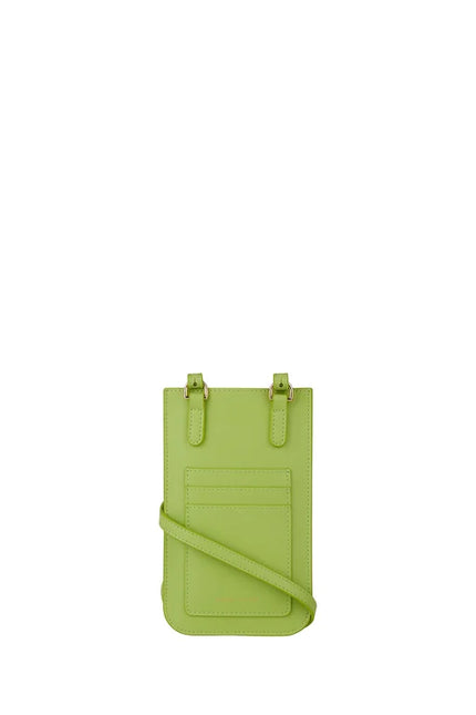 Karen Walker Filigree Phone Pouch -Microfibre - Lime