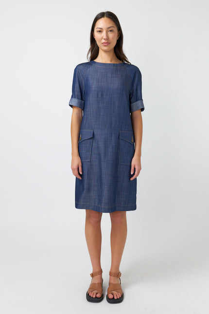 Sylvester Traveller Sack Dress - Chambray