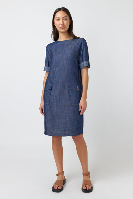 Sylvester Traveller Sack Dress - Chambray