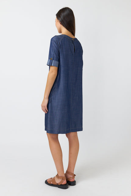 Sylvester Traveller Sack Dress - Chambray