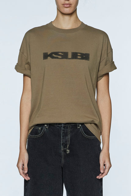 Ksubi SOTT Static Oh G Tee - Khaki