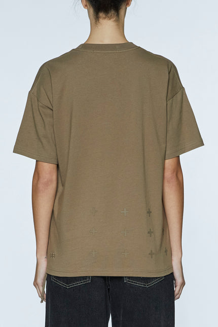 Ksubi SOTT Static Oh G Tee - Khaki