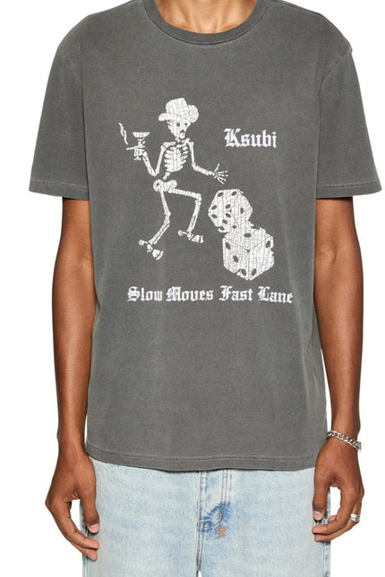 Ksubi Fast Moves Kash Tee - Smash Black