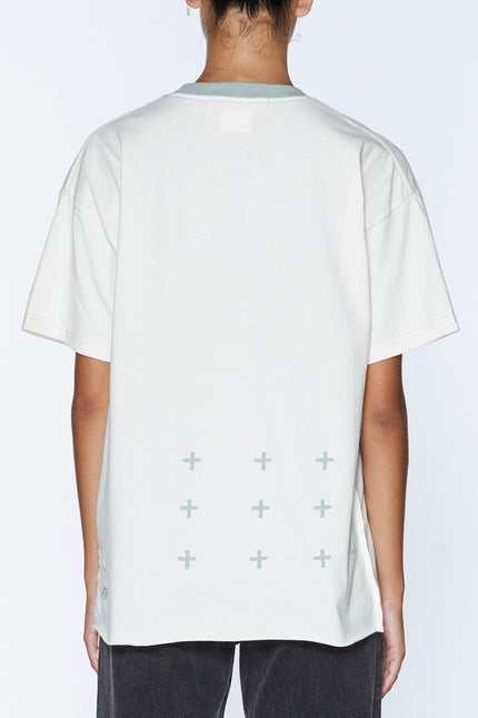 Ksubi Oh G Tee - Bleach/Matcha