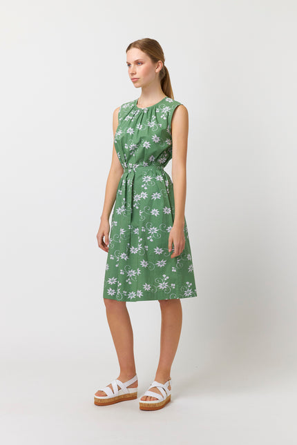 Sylvester Water Lily Shift Dress - Apple