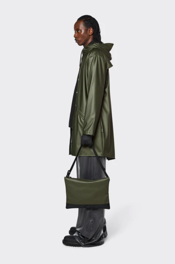 Rains 1202 Long Jacket Evergreen .is this Love